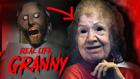 granny real face|granny in real life youtube.